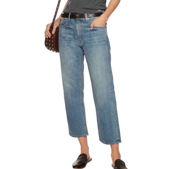 Rag & Bone Marilyn Cropped Jeans in Madison - Picture 2 of 7
